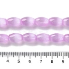 Macaron Color Natural Selenite Beads Strands X1-G-B102-A01-04-4