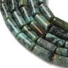 Natural African Turquoise(Jasper) Beads Strands G-B091-A25-01-4