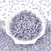 Transparent Inside Colours Glass Seed Beads SEED-T007-13H-1