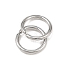 Tarnish Resistant 304 Stainless Steel Open Jump Rings STAS-E067-07-8mm-4