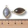 Natural Grey Agate Pendants G-B009-01G-T-3