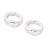 Brass Ring Charm Connectors KK-U056-55S-1