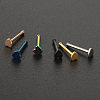 304 Stainless Steel Heart Nose Bone Rings WG0DFB7-01-2