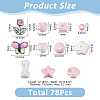 Handmade Porcelain Beads PORC-HS0001-08-2