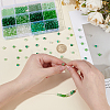 680Pcs 12 Styles Glass Beads CCG-AR0001-07-3