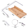 Wooden Soap Cutter Cutting Tools TOOL-WH0080-21-3