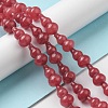 Natural White Jade Beads Strands G-C039-B02-2