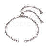 304 Stainless Steel Chain Bracelet Making AJEW-JB01210-02-2