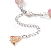 Lampwork Beaded Bracelets for Women BJEW-JB12135-02-4