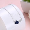 925 Sterling Silver Pendant Necklaces NJEW-BB30057-4