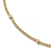 Ion Plating(IP) 304 Stainless Steel Satellite Chain Necklace for Men Women NJEW-M200-05G-2