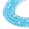 Transparent Glass Beads Strands LS-EGLA-A044-T8mm-MB08-4
