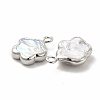 Baroque Natural Keshi Pearl Connector Charms PEAR-P004-22A-P01-4