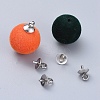 201 Stainless Steel Cup Pearl Peg Bails Pin Pendants X-STAS-E030-5-4