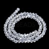 Electroplate Glass Beads Strands EGLA-A035-J4mm-A06-2