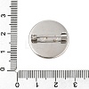 304 Stainless Steel Brooch Cabochon Settings STAS-E547-08E-P-4