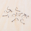 5Pcs 316L Surgical Stainless Steel Round Ball Fishtail Nose Rings WGE39F7-01-2