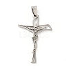 Non-Tarnish 201 Stainless Steel Pendants X-STAS-E015-12P-1