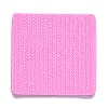 DIY Sweater Stitch Texture Food Grade Silicone Molds DIY-B034-01-1