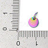 Ion Plating(IP) 304 Stainless Steel Pendants STAS-I311-32A-RC-3