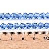 Transparent Glass Beads X-EGLA-A035-T8mm-D14-4