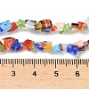 Handmade Millefiori Lampwork Beads Strands LAMP-P070-02A-04-4