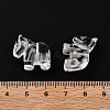 Chinese Zodiac Natural Quartz Crystal Carved Beads G-D300-01F-4