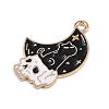 Halloween Alloy Enamel Pendants FIND-I052-01KCG-04-2