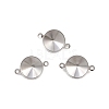 304 Stainless Steel Connector Charms STAS-B108-02P-02-1