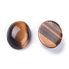 Natural Tiger Eye Cabochons G-R476-04B-2