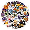 Halloween Themed PVC Sticker Labels HAWE-PW0001-054G-1