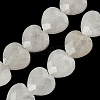 Natural White Jade Beads Strands G-A309-A24-01-2