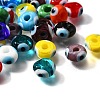 Handmade Evil Eye Lampwork Beads LAMP-F021-01-2