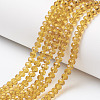 Glass Beads Strands EGLA-A034-T6mm-D04-1