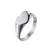 Heart 304 Stainless Steel Finger Rings for Women FS-WGDCCF4-14-3