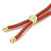 Cotton Cord Bracelet Making KK-F758-03-10-G-3