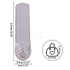 Iron Metal Stamps AJEW-BC0005-55F-2