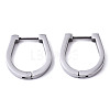 304 Stainless Steel Huggie Hoop Earrings STAS-R115-18P-1
