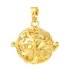 Brass Cage Pendants KK-CBA8ACD-01G-A-1