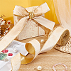 Single Face Velvet Wired Ribbon OCOR-WH0078-222A-02-5