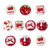 Christmas Opaque Acrylic Beads SACR-TAC0015-01M-2