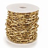 Alloy Paperclip Links Chains LCHA-H004-05G-3
