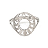 304 Stainless Steel Rings for Women RJEW-S238-11P-2