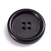 Natural Wooden Buttons X-BUTT-WH0015-03B-25mm-1