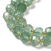 Natural Green Strawberry Quartz Beads Strands G-P508-A17-01-4