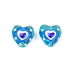 Handmade Lampwork Beads Strands LAMP-R004-06A-05-1