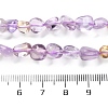 Natural Ametrine Beads Strands G-P497-01C-48-5