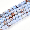 Natural Persian Jade Beads Strands G-A255-A02-04A-4