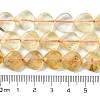 Natural Yellow Quartz Beads Strands G-G117-D08-01-5