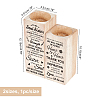 Wooden Candle Holder AJEW-WH0257-010-2